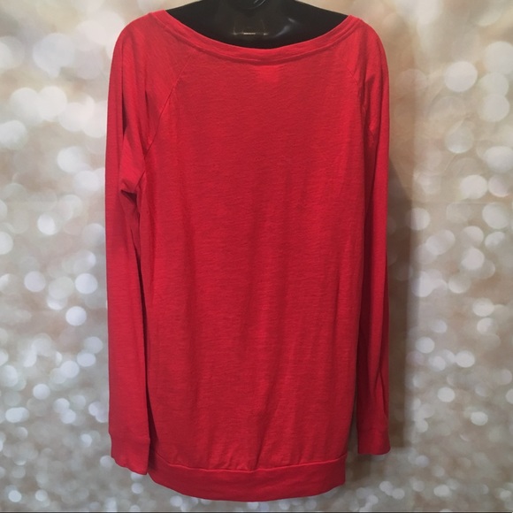 Victoria’s secret “pink“ longsleeve T.  Size M - Picture 2 of 5
